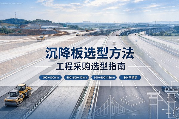 下花园沉降板选择方法